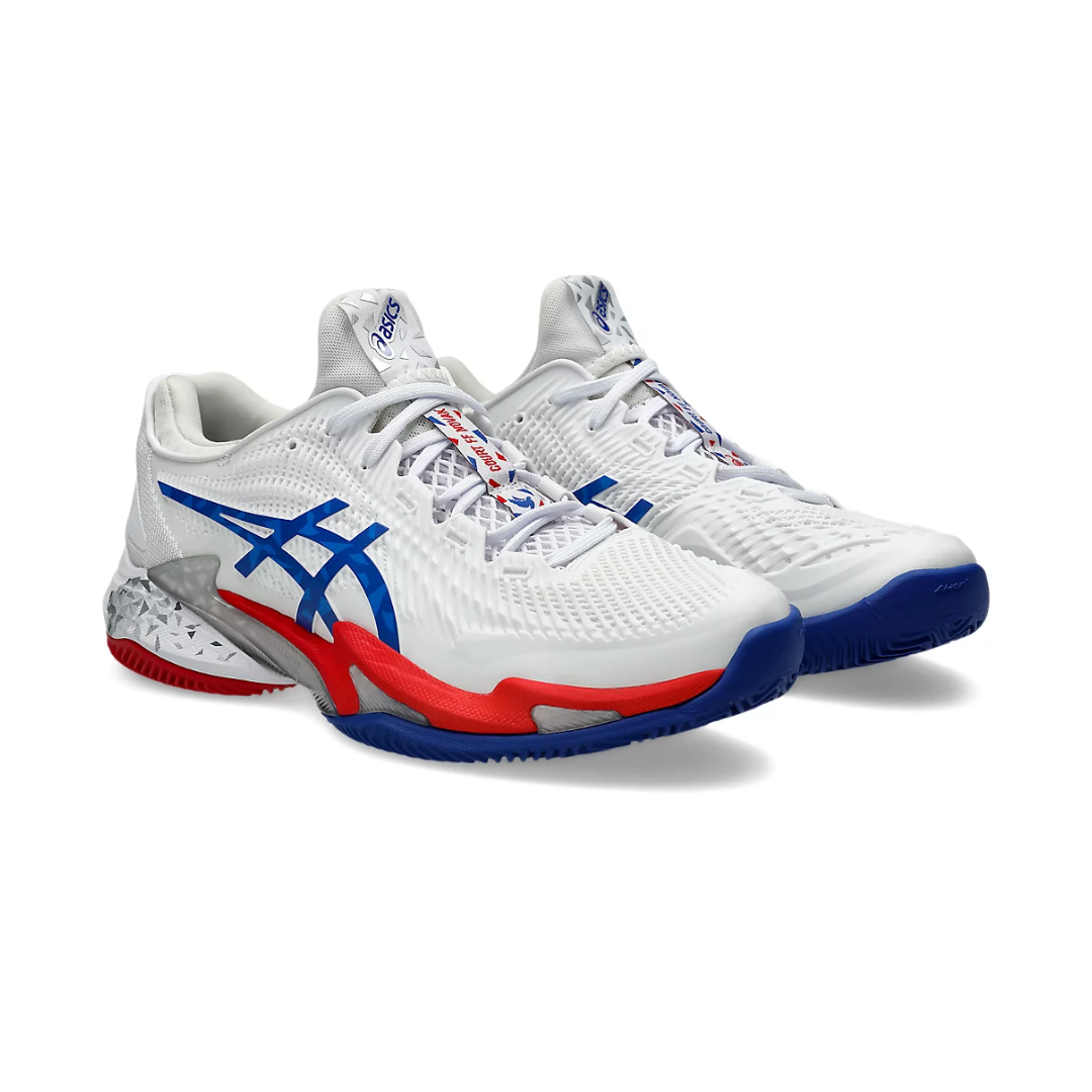 Court FF Novak Clay White/Asics Blue