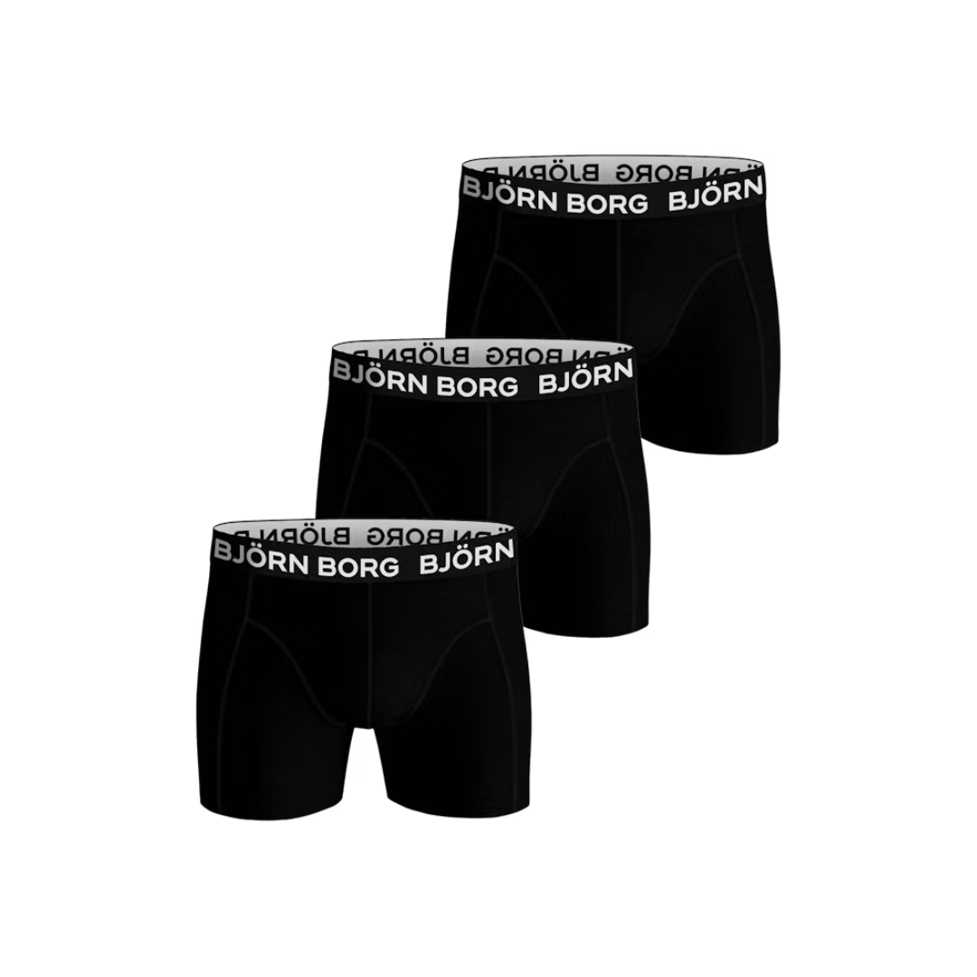 Björn Borg Core Boxer 3-Pack Black