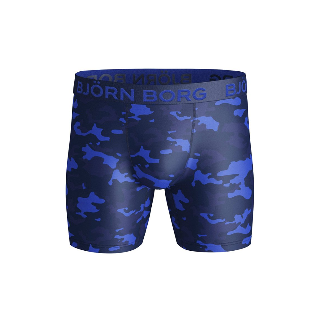 Björn Borg Performance Boxer 1-Pack Blue Cameo