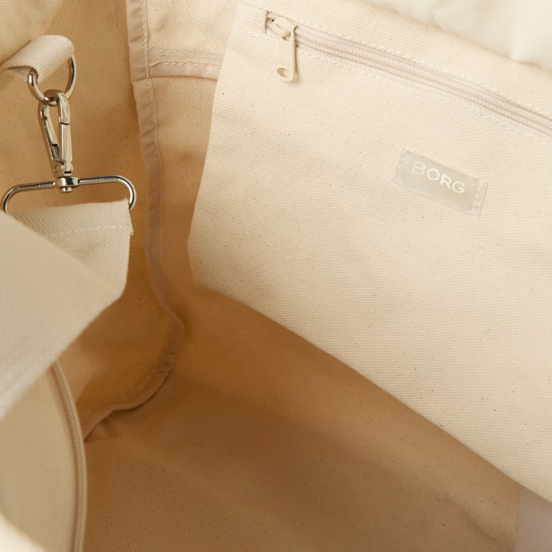 Björn Borg Studio Canvas Tote L Egret
