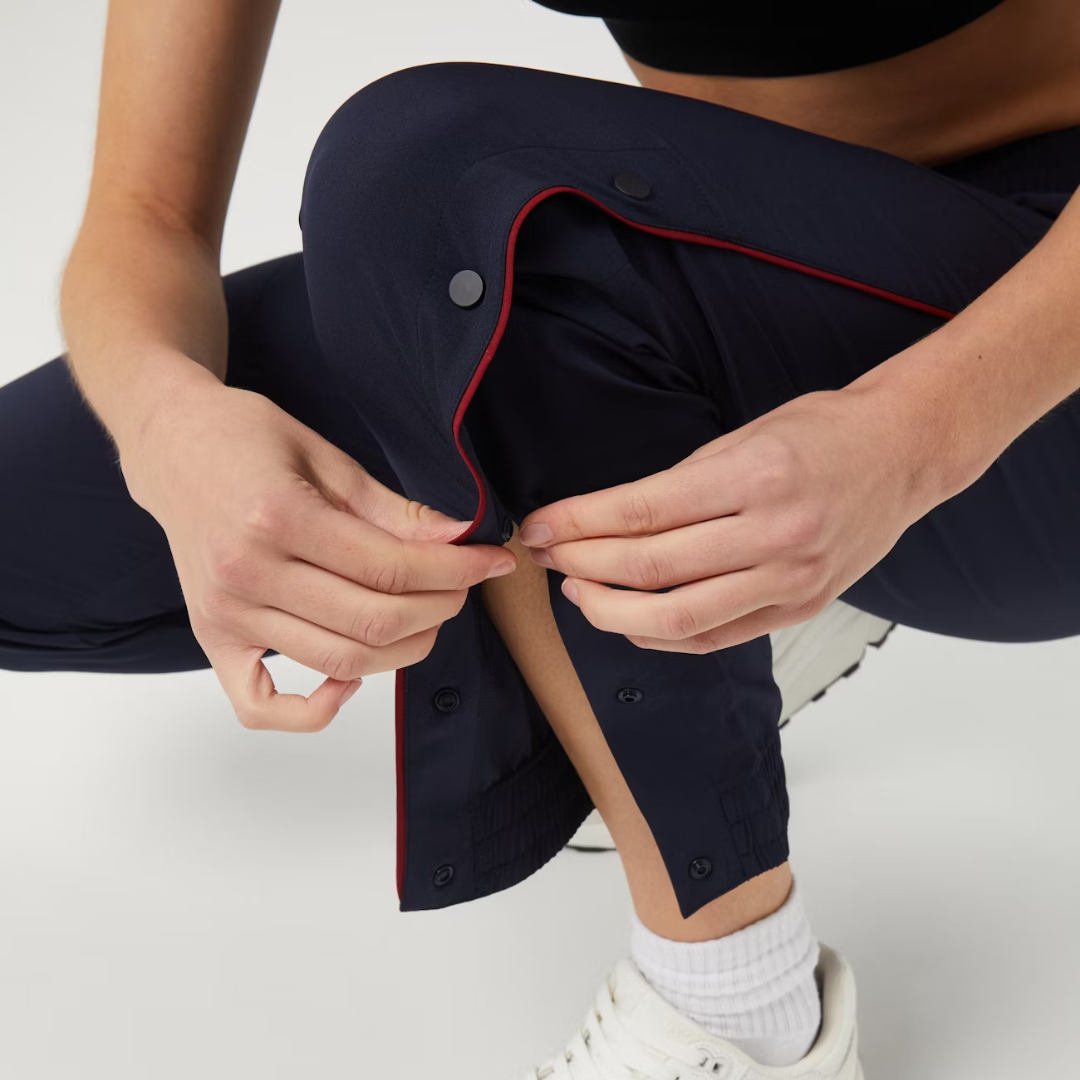 Ace Woven Track Pants Women Night Sky/Pomegranate