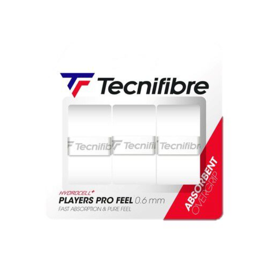 Players Profeel 3-Pack Overgrip Weiß