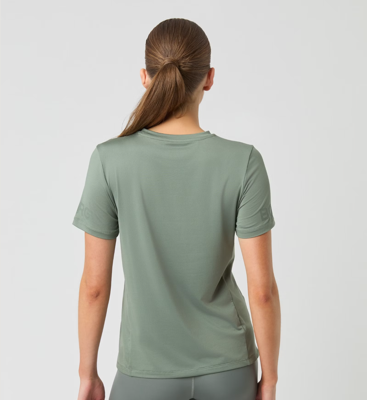 Borg T-Shirt Women Agave Green