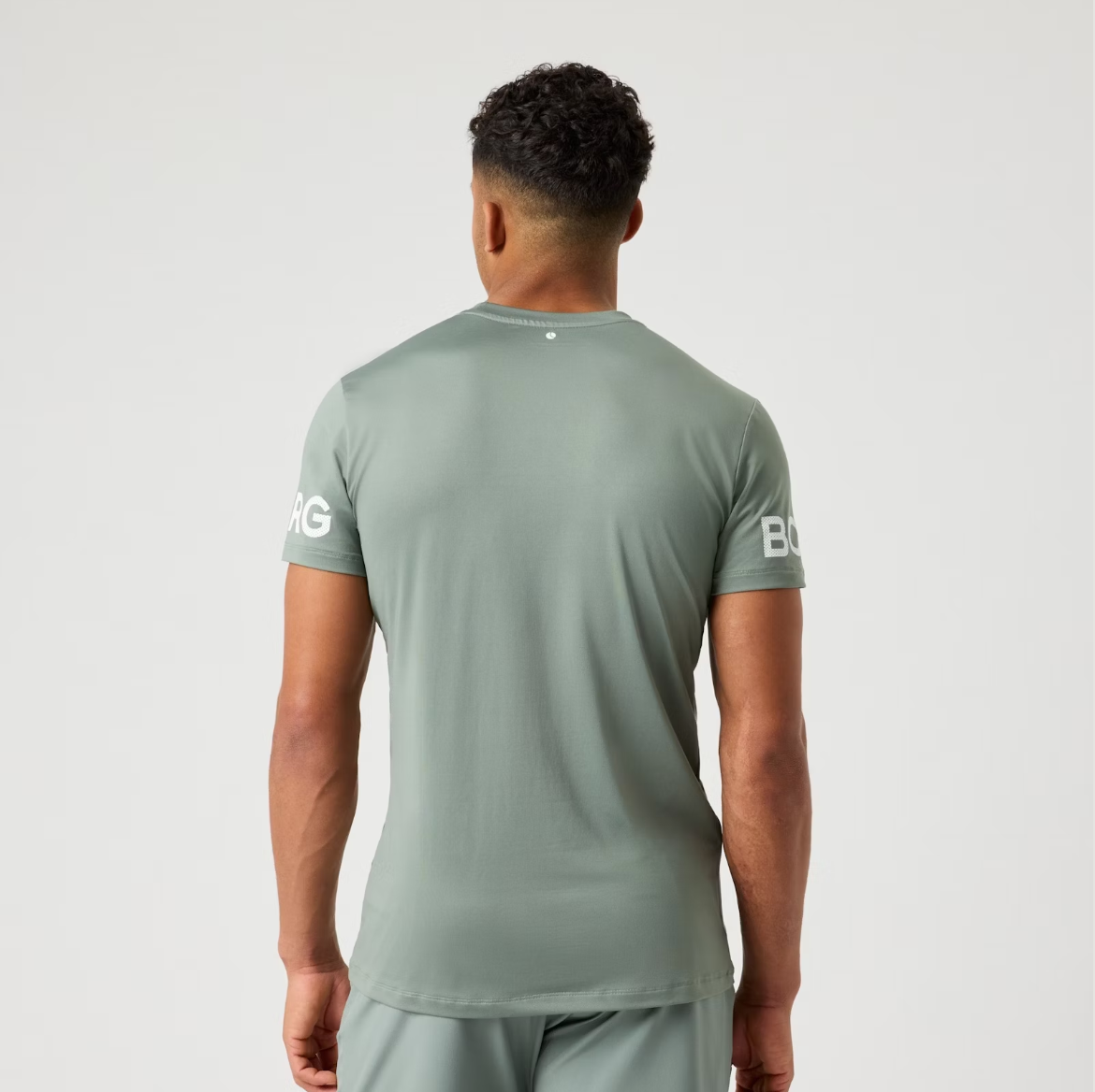 Borg T-Shirt Men Agave Green