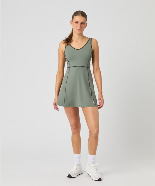 Ace V Dress Agave Green