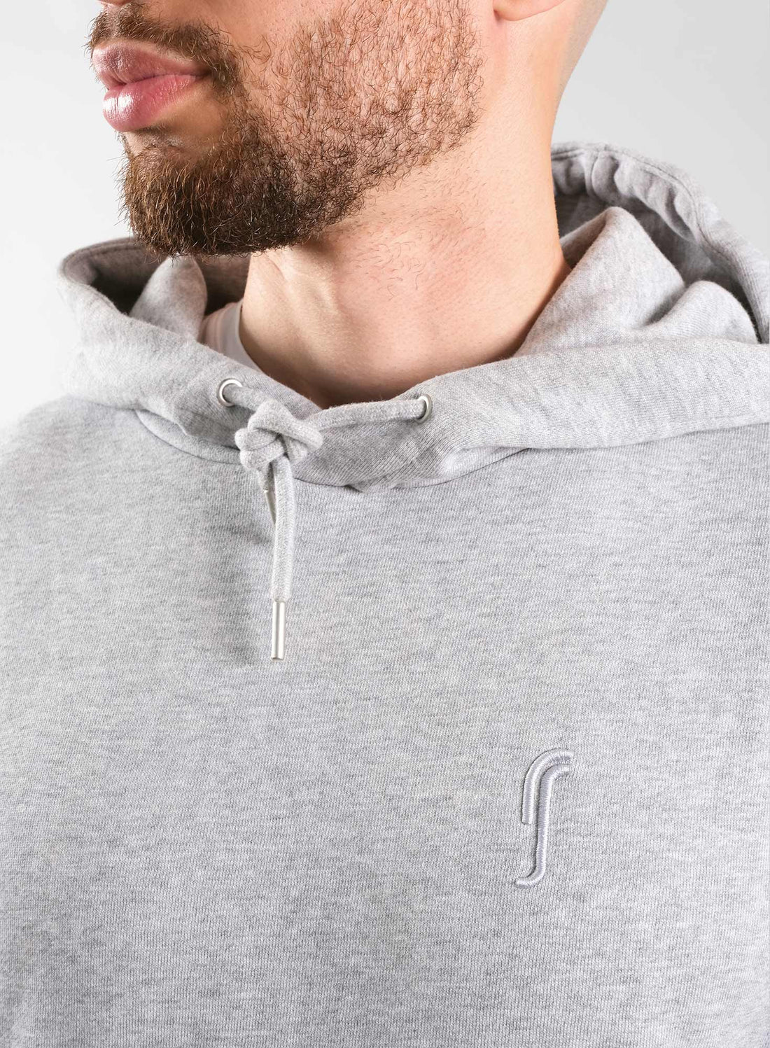 Men’s Paris Hoodie - Grey Melange