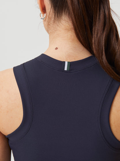 Ace Rib Tank Pocket Women Navy