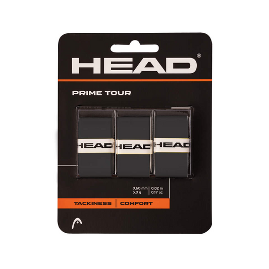 Prime Tour 3-Pack (Overgrip) BLACK