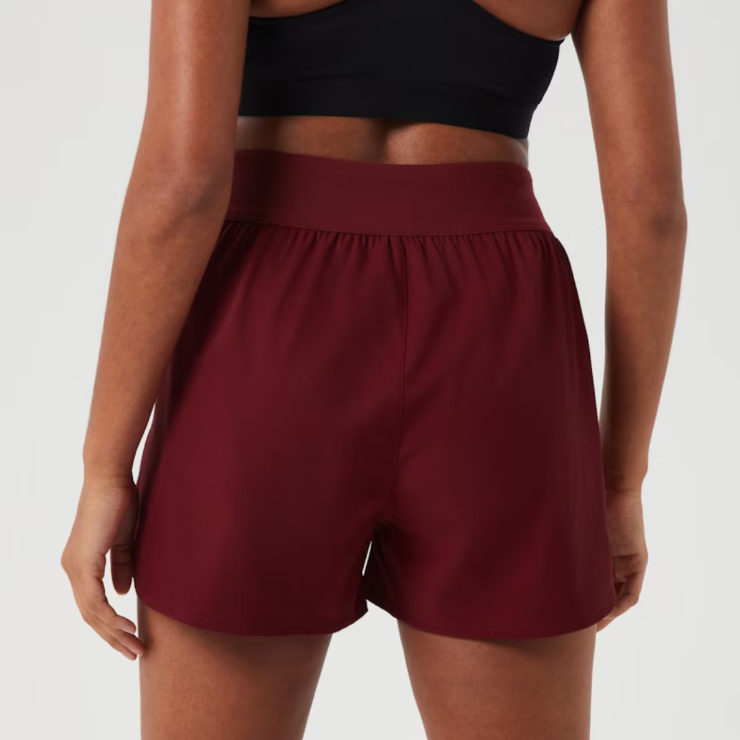 Ace Shorts 2 in 1 Women Pomegranate