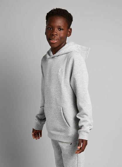 Junior Paris Hoodie - Grey Melange