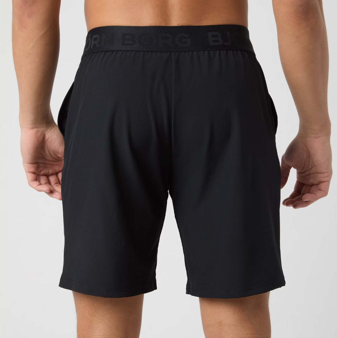 Borg Shorts Schwarz