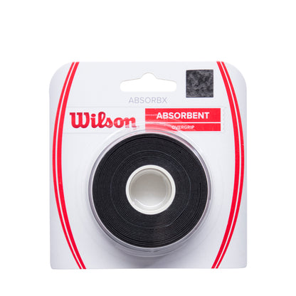 AbsorbX Overgrip 3-Pack Schwarz