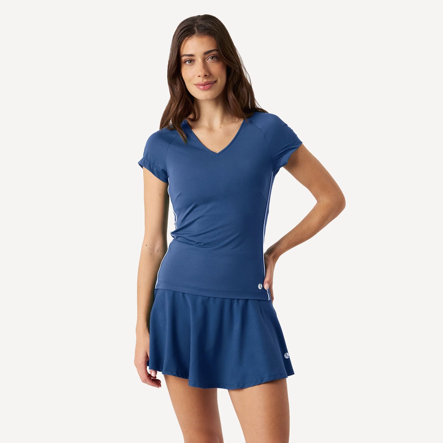Ace V-Neck T-Shirt Sargasso Sea